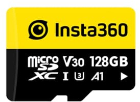 Insta360 Scheda di memoria microSDXC UHS-I V30 da 128 GB