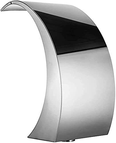 Fuente Decorativa de Acero Inoxidable para Piscina, Cascada de ferretería, para Piscinas subterráneas.