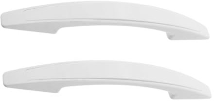 TOPBATHY 2stücke Kühlschrank Türgriff Ersatz Robuster Gefrierfach Griff Aus Hochfestem Material Einfache Montage Ohne Werkzeug Vielseitig Kompatibel Für Tiefkühltruhen Und Gefrierschränke