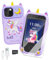 STREAMVOY Kids Smartphone Toy for 3-8 Year Olds - 2.8 Touch Screen Learning Tablet with Dual Camera, 14 Games, MP3 Player & 8GB SD Card | Birthday for Boys & Girls (Purple)
