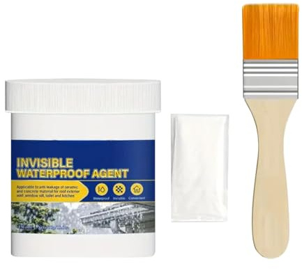 Invisible Waterproof Sealant, Transparent Liquid Sealant for Leak Repair, Strong Anti-Leakage Agent, For Roof, Bathroom, Patio, Outdoor Indoor