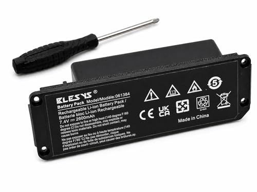 BLESYS 061384 7,4V 2600mAh Akku für Bose SoundLink Mini 1, I (funktioniert Nicht mit SounLink Mini 2, SoundLink I/II/III). Bluetooth-Lautsprecher-Akku 061385 061386 061834