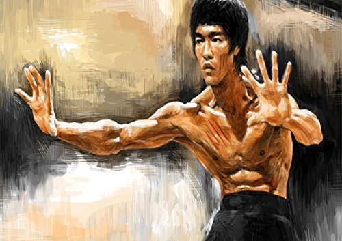 My Little Poster Plakat Bruce LEE Kunst DER Wing Chun Wand-Kunst
