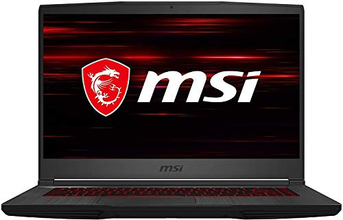 MSI GF63 Thin 9SC-066 15.6 Gaming Laptop, Thin Bezel, Intel Core i7-9750H, NVIDIA GeForce GTX1650, 16GB, 512GB NVMe SSD