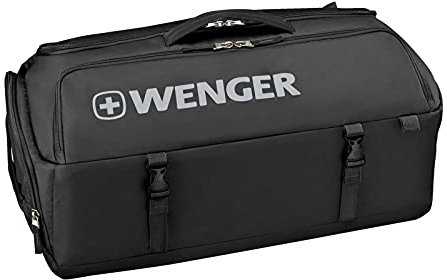 Wenger 610171 XC Hybrid 61L 3-Way Carry Duffel Travel Bag Unisex Black