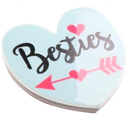 Besties Heart Cupid’s Arrow Novelty Magnet