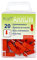 K3T 48315 Pinnnadeln Pfeile 20er Packung, Farbe rot