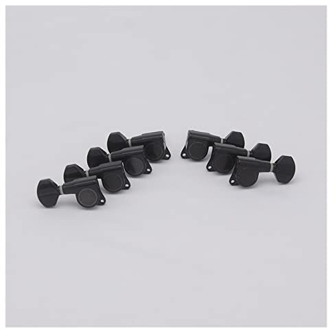 ZUOMU 1 Set 6/7/8 Strings Guitar Machine Heads Tuner Schwarze Tuning -Peg -Gitarren Gitarren-Mechaniken (Color : R3 and L4 One Set)