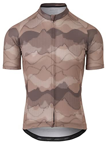 AGU Unisex-Adult Maglia Gravel Venture Uomo Leather-Maniche Corte, Marrone Pelle, M