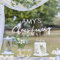 Ginger Ray Customisable Christening Wimpelkette zur Taufe, 1,5 m, inkl. 17 Briefbögen, Weiß, Grün