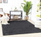 Surya Home Shaggy Berber Teppich - Flauschiger Teppich für Wohnzimmer, Esszimmer, Schlafzimmer, Langflor Hochflor Teppich flauschig - Teppich groß 160x220 cm, Wohnzimmerteppich in Dunkelgrau