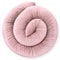 Bebeloo Seitenschläferkissen Körperkissen Pregnancy Pillow Bettkissen Bettschlange Nackenrolle Schlafkissen Stillkissen Bettumrandung Zugluftstopper (Pastellrosa, 140 cm)