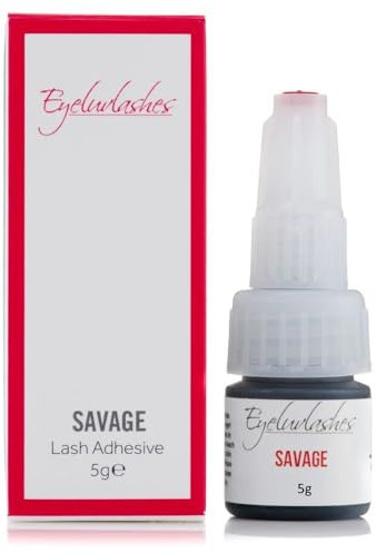 Eyeluvlashes PROFESSIONAL EYELASH EXTENSIONS Eyelash Adhesive for Individual eyelashes promades classic volume cashmere yy lashes Adhesive Glue 5ml Savage Adhesive 5ml (0.5 second drying)