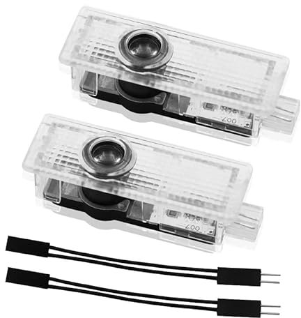 Mokeum LED Auto Tür Licht, Logo Projektor Willkommen Lichter für X1 / X3 / X4 / X5 / X6 / 3 / 4 / 5 / 6 / 7 / Z / GT Series - 2er Pack
