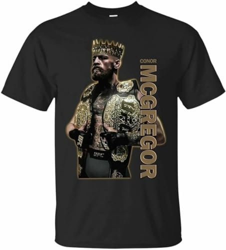 Proud Conor McGregor King T-Shirt Irish Pride Team MC Boxing Champing