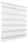 HOMEDEMO Doppelrollo Klemmfix ohne Bohren & mit Bohren, Rollos für Fenster und Tür, Weiß, 50x120cm(BxH), Duo Rollo Klemmrollo lichtdurchlässig, Fensterrollo Sichtschutz