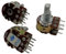 5 Teile/los Typ 16 Dual Potentiometer B50K B100K sechs-pin Power Verstärker Wirkung Instrument(B50K)