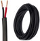 XUEYI 20M KFZ 2x0.75mm² Flachkabel, 12V 24V Fahrzeugleitung/Fahrzeugkabel 2 Adriges Rot/Schwarz Anhängerkabel, Flexibles Elektrischer Verlängerungskabel, 2 poliges Kabel für Anhänger