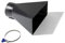 PROVISO TOOLS Absaugtrichter – Absaugtrichter, Absaugung für Werkstatt, Absauganlage, Absaugtrichter 100mm, Absaugung, 255x228x110mm mit 100mm Öffnung inkl. Schlauchklemme