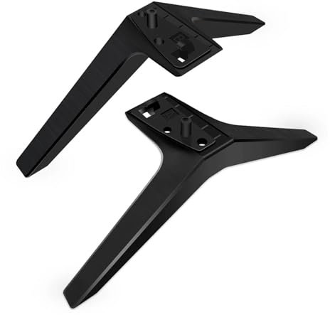 Bracket for LG TV leg replacement, TV stand leg suitable for LG 49 50 55 inch TV 50UM7300AUE 50UK6300BUB 50UK6500AUA without screws