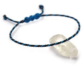 Papacho Creations Bracciale nero e blu azzurro intrecciato con filo cerato. Fatto a mano in Francia. Corda sottile, regolabile, unisex e resistente all'acqua. Larghezza 2 mm. Rif#Bi10, Ajustable