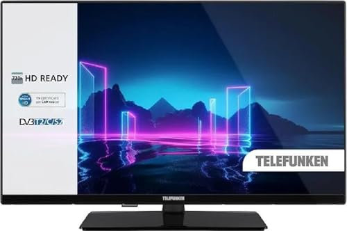 TELEFUNKEN TE32750S38YXD Téléviseur 32 DVB-T2 HEVC HD Noir Classe énergétique E
