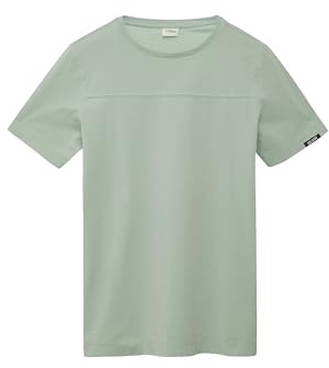 s.Oliver Gewaschenes T-Shirt mit Teilungsnähten