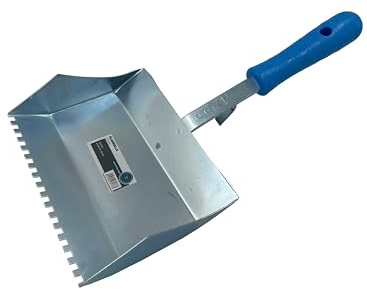 Truelle adhésive pour béton cellulaire 240 mm | Truelle à plancher | Truelle Ytong | Truelle à lit fin | Truelle plate avec boucle de seau et poignée en PVC antidérapante pour une application uniforme