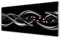 Tulup Glass Print Wall Art 125x50cm Tempered Safety Decorative Glass for Kitchen & Living Room - Abstract Art
