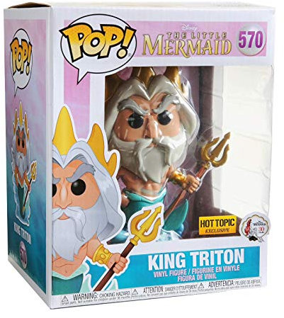 Funko Pop! Disney The Little Mermaid King Triton 6 Exclusive #570