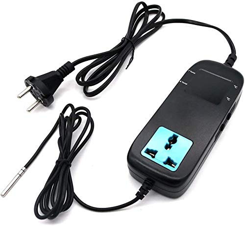 DollaTek MH-2000 Contrôleur de température numérique -40 °C-120 °C Thermostat électronique Intelligent Elevage pour la Chambre Froide et la Ferme