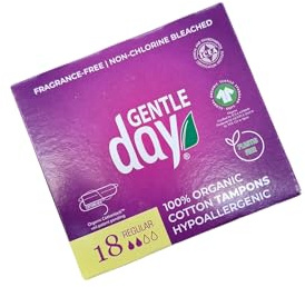Gentle Day Tampon Regular, 18 Stück