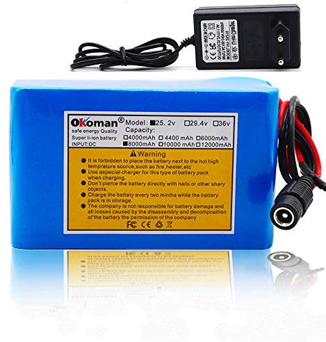6s3p 25,2V 8Ah Akku Lithiumbatterie Elektrofahrrad Moped/Elektro/Li Ionen Akku Mit + Ladegerät