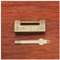 Small Brass Lock, Antique Box Lock, Pure Copper, Horizontal Opening Small Lock-4.2cm* Bronze