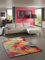 the carpet Monde Moderner Designer Wohnzimmer Teppich, Weicher Kurzflor, Blickfang, Farbenfroh, Abstrakt, 200 x 290 cm