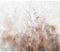 decomonkey Fototapete Natur Abstrakt 350x256 cm XXL Design Tapete Fototapeten Tapeten Wandtapete moderne Wand Schlafzimmer Wohnzimmer Vogel Gras Laub Pflanzen Stein beige
