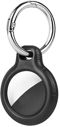 Ainiv Llavero para AirTag, 1 Pieza Funda Protectora, Portátil Llavero Impermeable para AirTag 2021, Localizador para Keychain, Mascotas y Mochilas