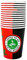 Enpack 400 Kaffeebecher 80mm - ökologisch abbaubare einweg kaffeetassen 200ml/8oz - Hitzebeständige to Go Becher - Recycelbare cafe to go becher für Kaffee/Tee