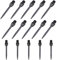 Fyihoxi 15 Stück Dartpfeile Metallspitze, 37mm Steeldart Spitzen, Dartspitzen Steel, Dartspitzen Keypoint-Special, 2BA Gewinde, Stahlspitzen Metallspitzen