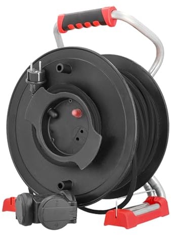 BACHMANN Profi-Kabeltrommel 1,5m/38,5m H07RN-F 3G1,5 mm²