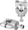 1 Pair 7/8' 22mm Motorcycle Handlebar Clamp Kit Handle Bar Mount Mounting Riser Clamp Handlebar Riser Extension Silver for ATV Motorcycle