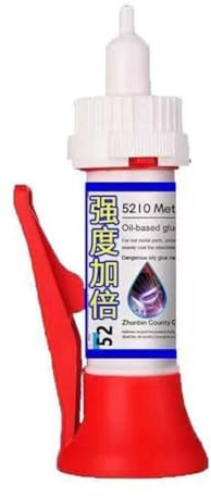Yiokii Powerful Solder Multi-Material Repair Adhesive,5210 Met Oil Based Glue,5210 Powerful Solder Multi-Material Repair Adhesive for Metal, Ceramic, Plastic, Glass(50g)