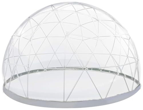 GAYAYAS Tenda a Cupola a Bolle, Tenda da Campeggio Trasparente, da Giardino, per Esterni, con Cupola geodetica, per 5-7 Persone, per Cortili, Gazebo, Tende, stanze