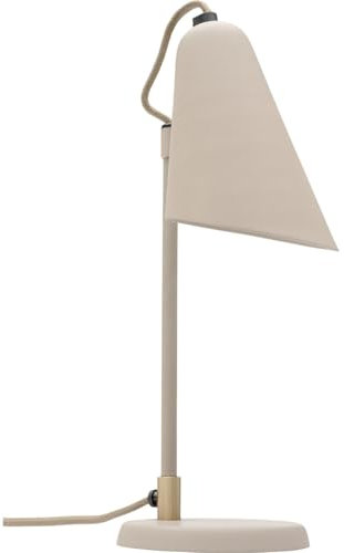 Kare Design Tischlampe Mira Beige, Metall, Skandinavisch, Moderne Tischleuchte, Schreibtischlampe, Büro, Wohnzimmer, Schlafzimmer, Office, keine Leuchtmittel inklusive, 32x11x12 (HxBxT)