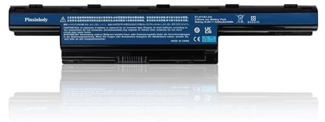 Pinsinholy AS10D31 AS10D51 Batteria per Acer 4738 4741 5251 5253 5551 5552 5560 5733 5742 5750 7551 7560 7741 7750 E1-531 1-571 Batteria AS10D41