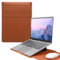 13-14 Pouces Housses Ordinateur Portable Sacoche avec Fonction Stand, Housse Légère en Cuir pour Ordinateur Portable, Sac étanche pour Ordinateur Portable Compatible avec MacBook