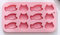 UR URLIFEHALL Lot de 2 moules en silicone en forme de chat, poisson, chocolat, fondant pour la cuisson des aliments, gelée, bonbons, gâteaux, biscuits, desserts