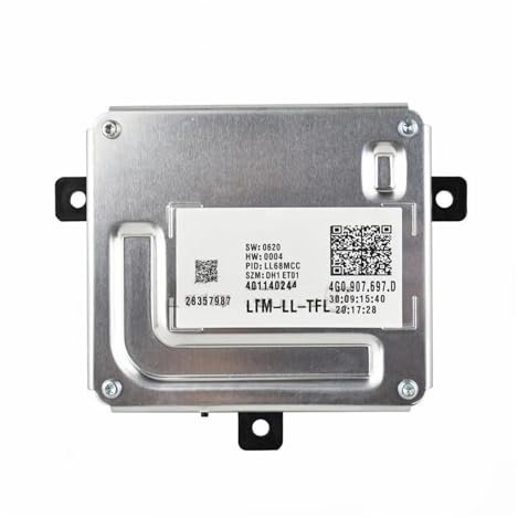 DFJOSF Phare Ballast Hid pour A1 pour A3 pour A5 pour A6 pour A8 Module Feux Jour Module De Commande DRL 4G0907697D 4G0.907.397D Accessoires De Voiture Ballast Phare