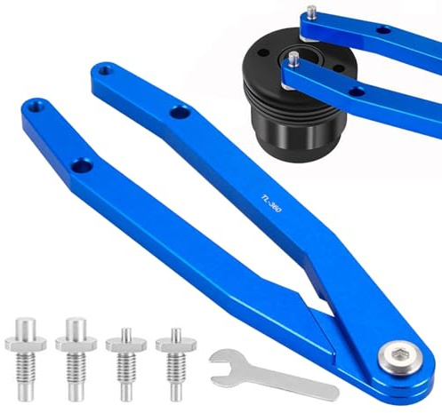 Bike Key - Adjustable Buckle, Double Head Aluminum Tool | Bike Repair for Maintenance and Disassembly. This bicycle snack key is a useful tool for facilitating service and repairing, lightweight