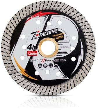 Super Thin Diamond Tile Blade 105mm,Ceramic Diamond Cutting Discs for Smooth Cutting Hard Tile,Ceramic,Marble,Granite,Porcelain